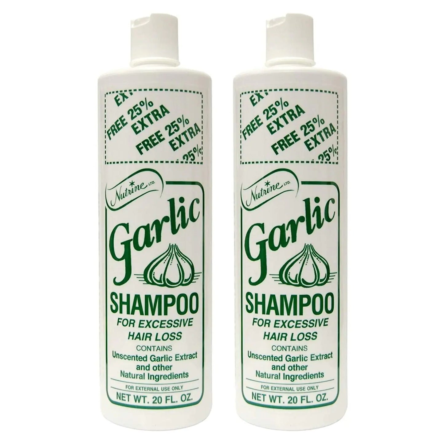 Nutrine Garlic Shampoo (Pack of 2)