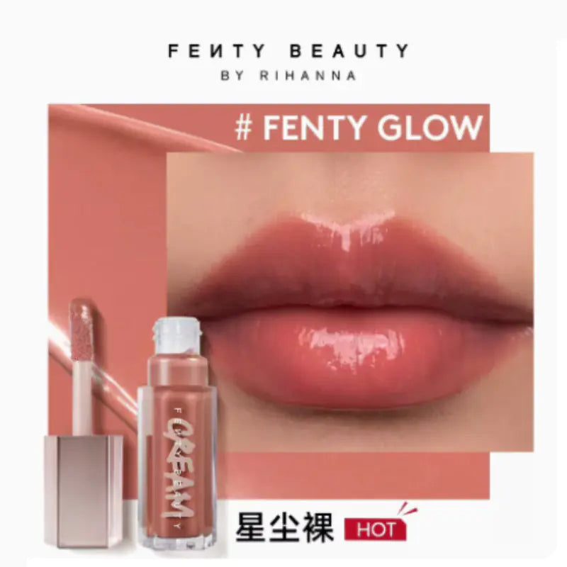 Fenty Beauty Glossy Lip Stain in Stardust Cookie 2023