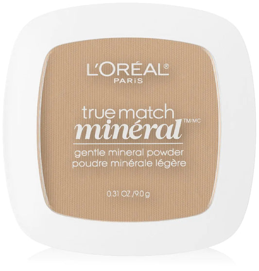 L’Oréal Paris True Match Mineral Pressed Powder Buff Beige 0.31 Ounce