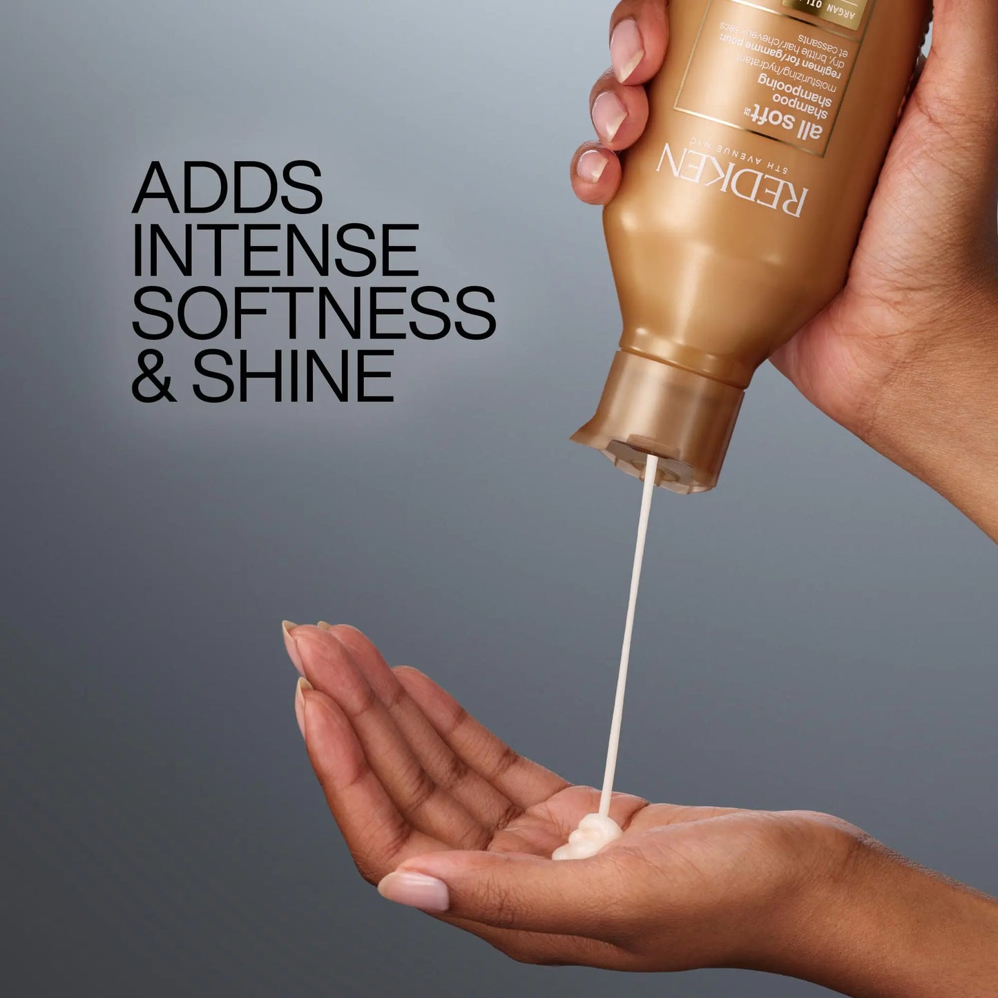 Redken All Soft Shampoo | For Dry/Brittle Hair | With Argan Oil 33.8 Fl Oz