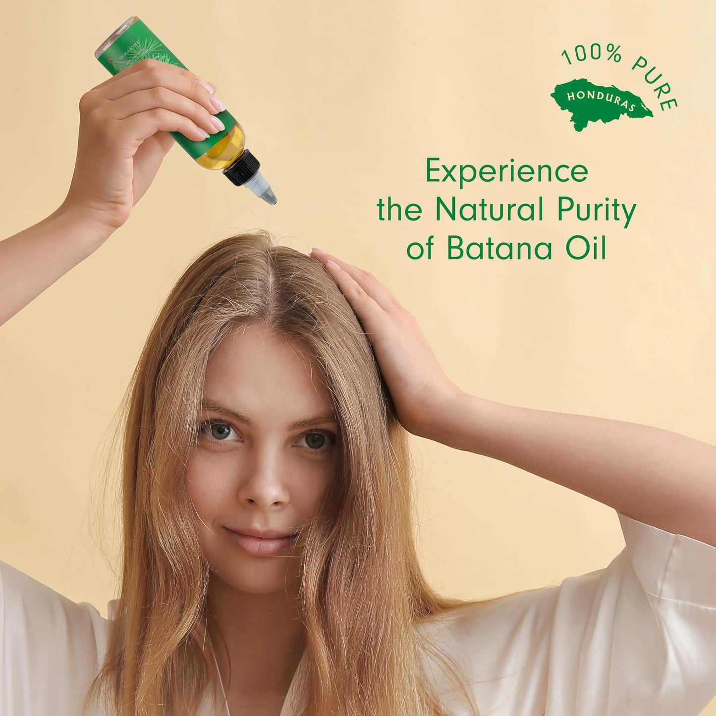 Batana Oil: Dr. Sebi Organic Raw Honduras Oil for Hair Growth - 4 FL OZ