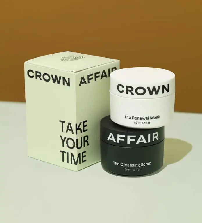 Crown Affair The Mini Treatment Duo - Scalp Scrub & Hair Masque