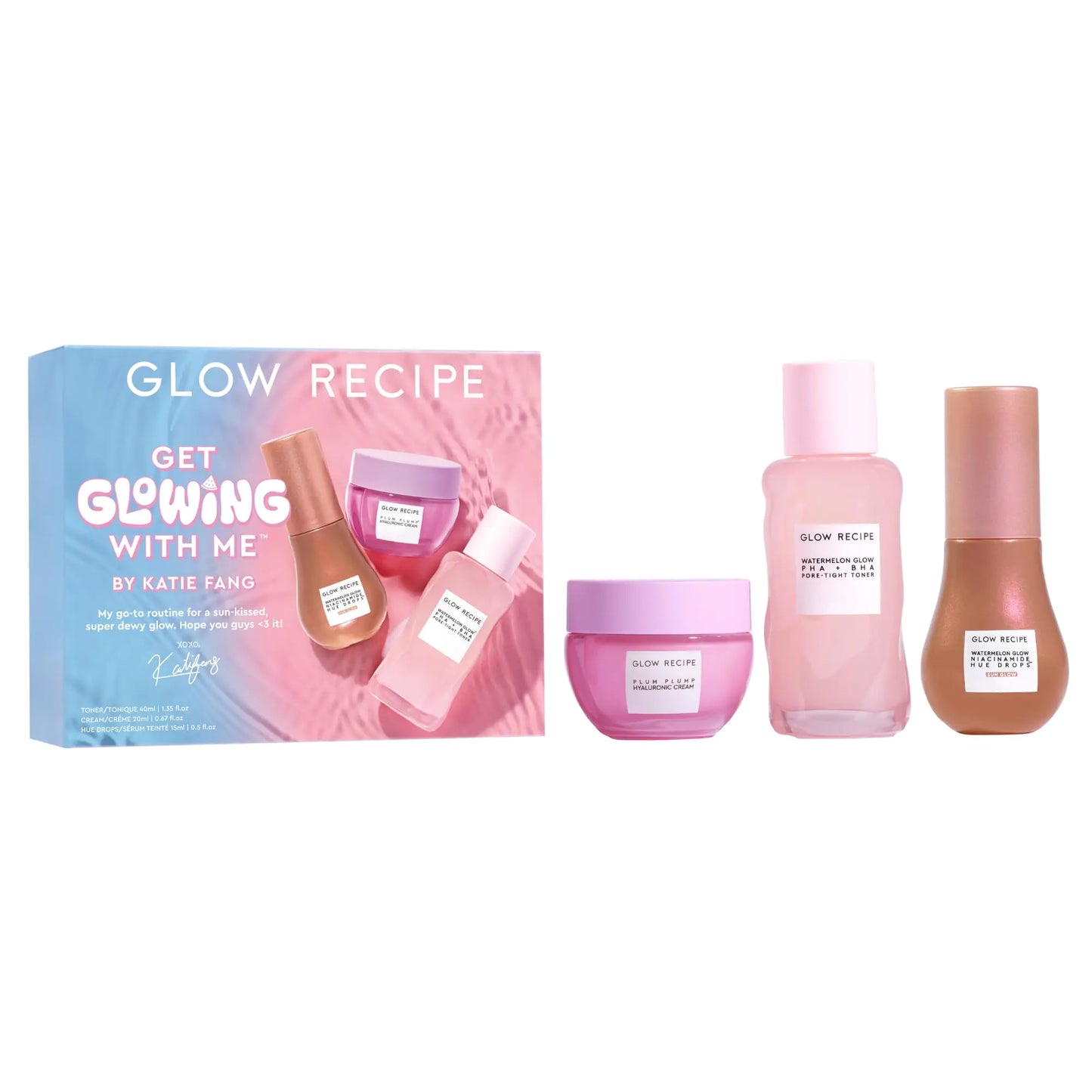 Glow Recipe Get Glowing With Me Kit  (3 Count)