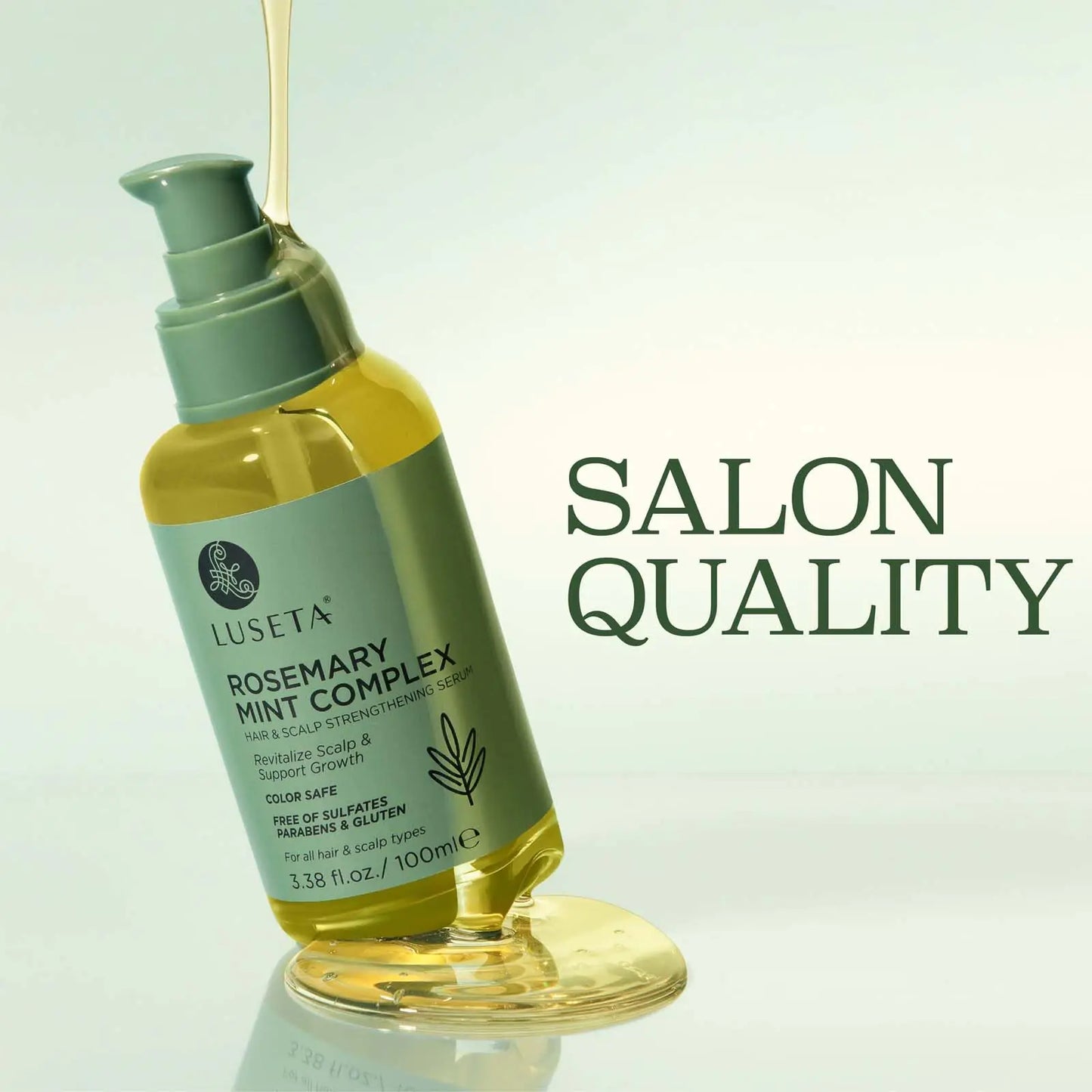 Luseta Rosemary Oil for Hair Growth - Color Safe (3.38oz)