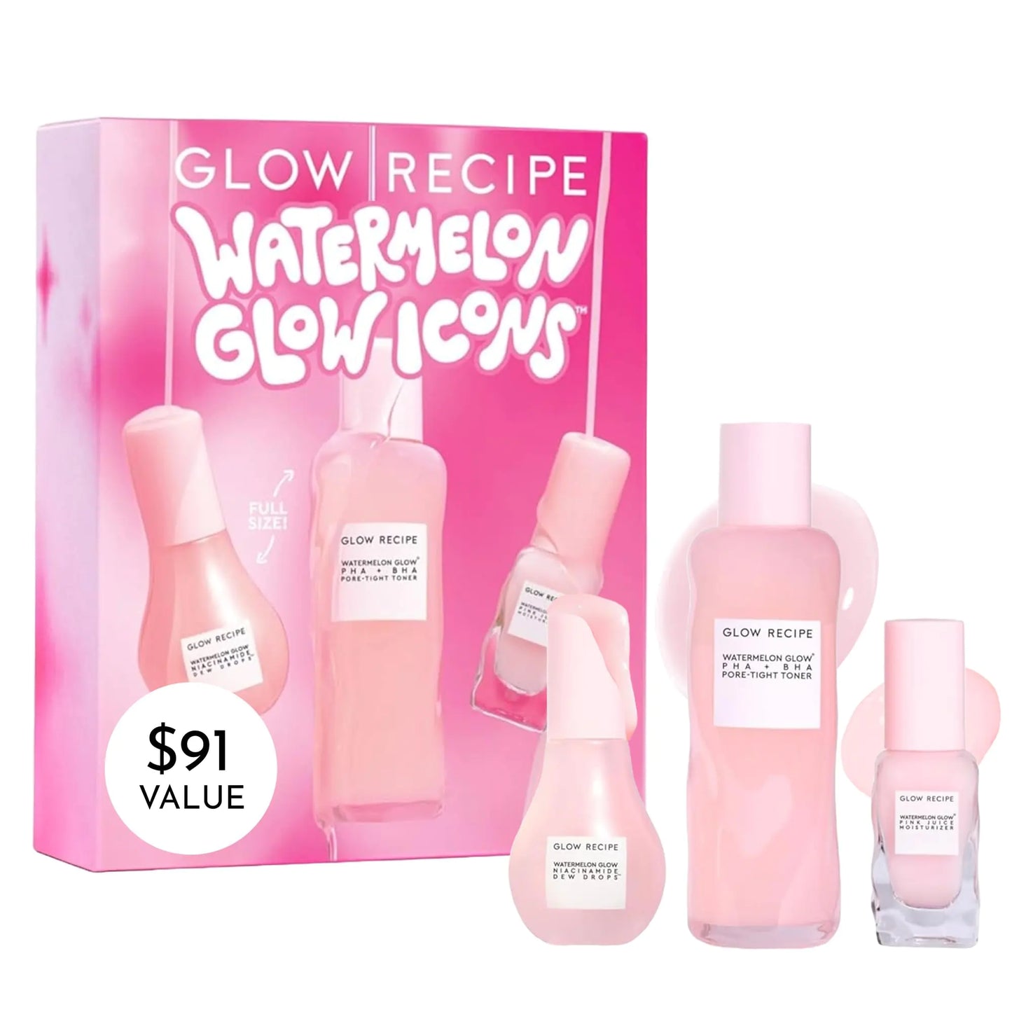 Glow Recipe Watermelon Glow Icons Skin Care Gift Set