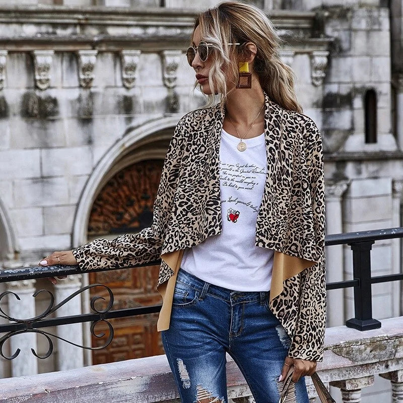 Leopard Print Indie Jacket