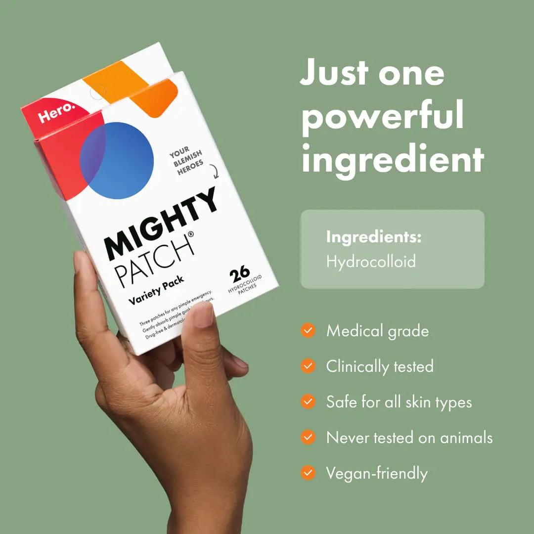 Hero Cosmetics Mighty Patch™ Variety Pack - 26 Count (Pack of 1)