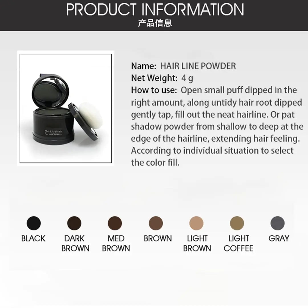 Hairline Powder (Blonde) - 4g Blonde#001