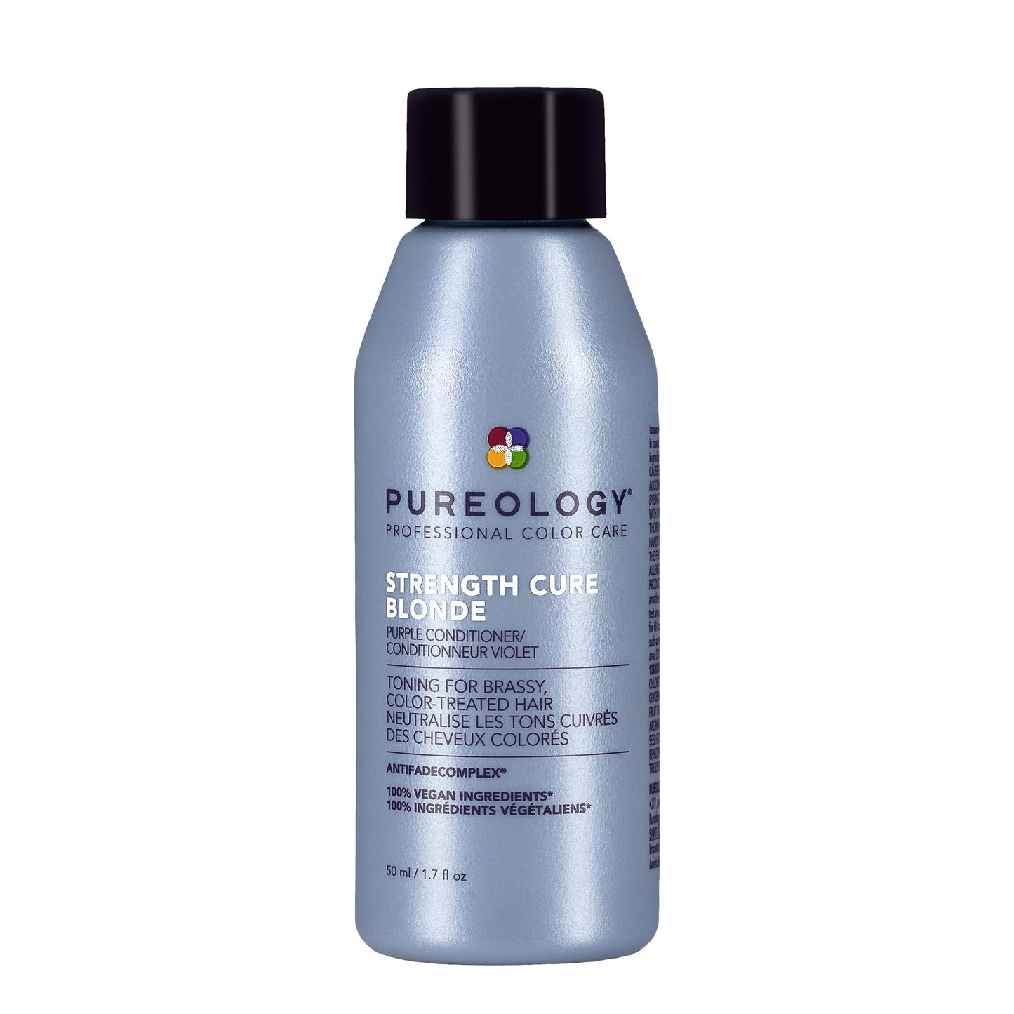 Pureology Strength Cure Blonde Purple Conditioner for Blonde & Lightened Color-Treated Hair 1.7 Fl Oz