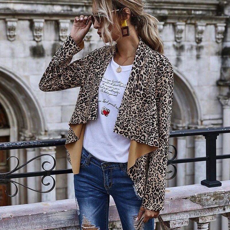 Leopard Print Indie Jacket