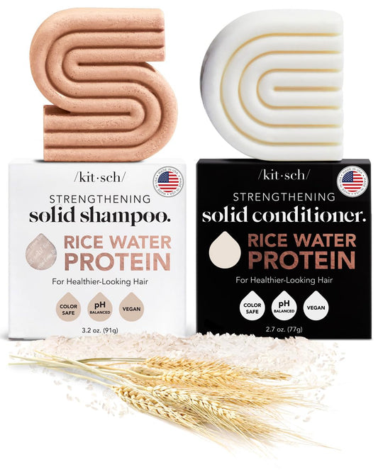 Kitsch Rice Bar Shampoo & Conditioner Set