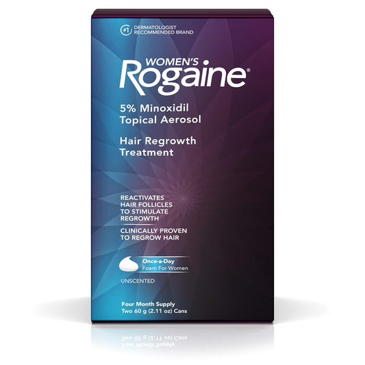 Womens Rogaine Hair Regrowth Treatment Foam