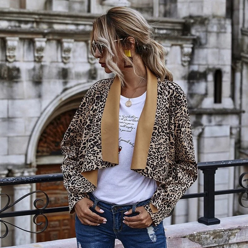 Leopard Print Indie Jacket