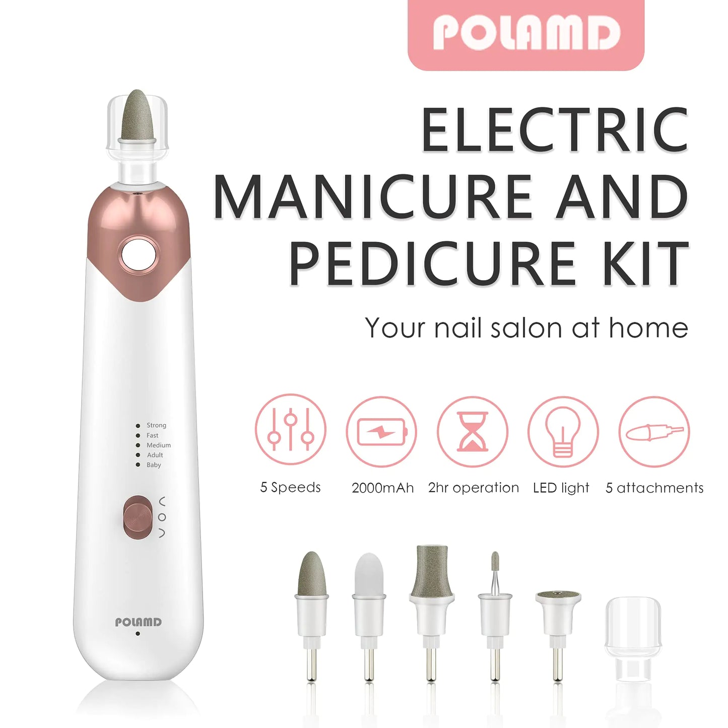 Professional Manicure Pedicure Kit