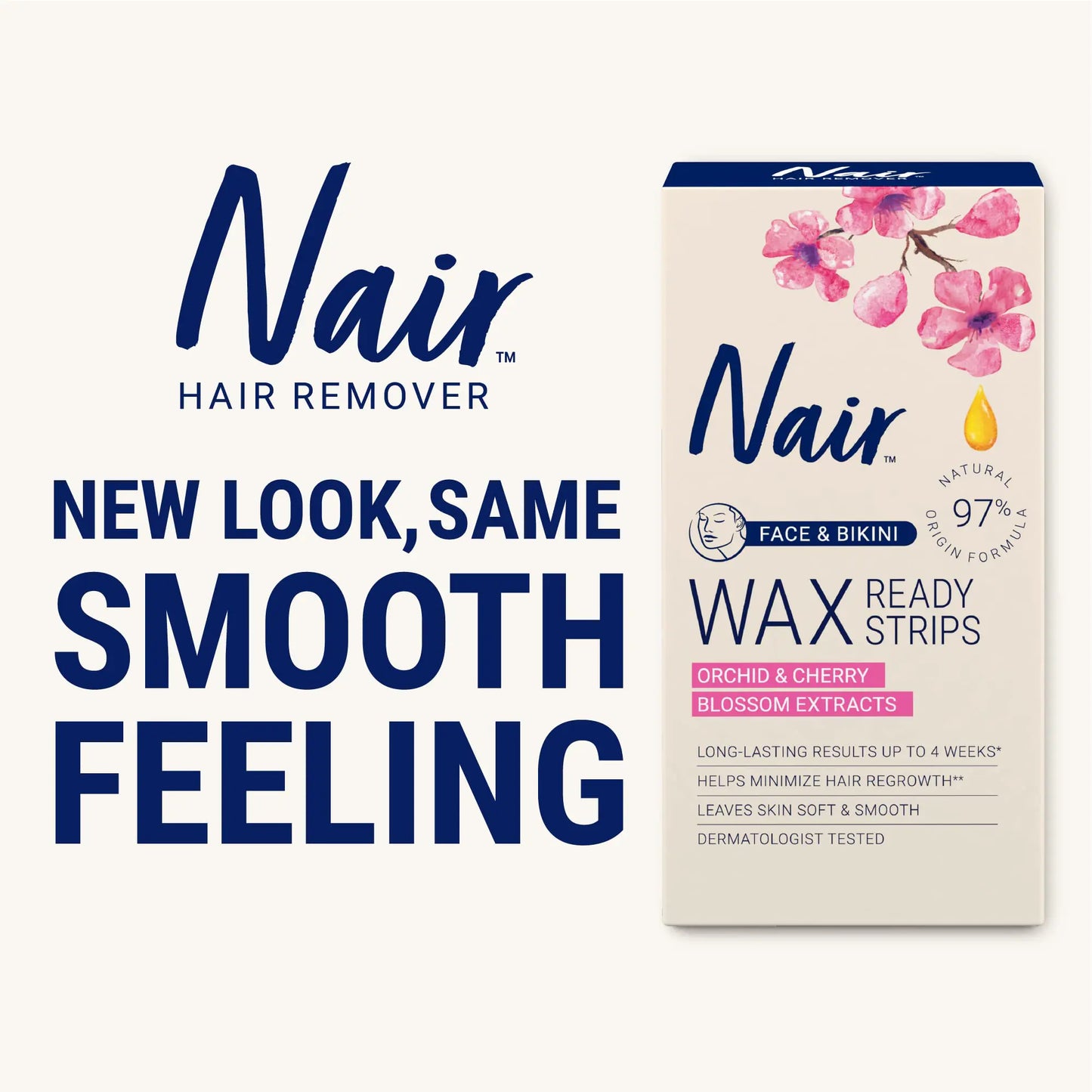 Nair Hair Remover Wax Ready Strips