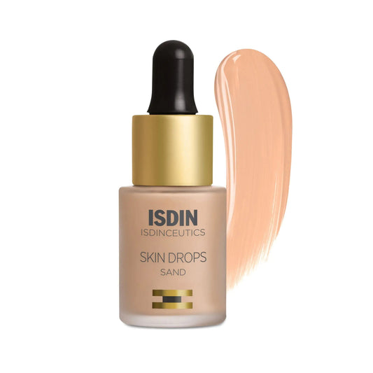ISDIN Skin Drops Face and Body Makeup Lightweight and High Coverage Foundation