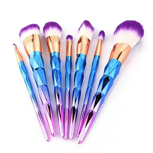 Unicorn Beauty Enhancer Cosmetic Brush Set Of 7