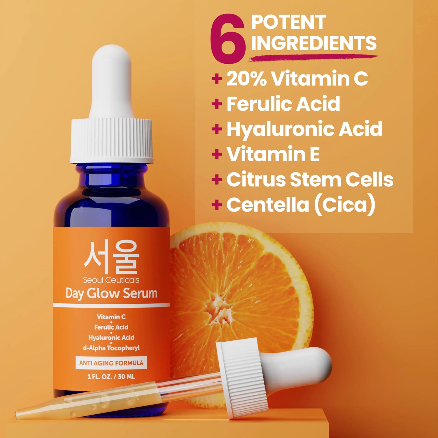 SeoulCeuticals Korean Skin Care 20% Vitamin C - 1 Fl Oz (Pack of 1)