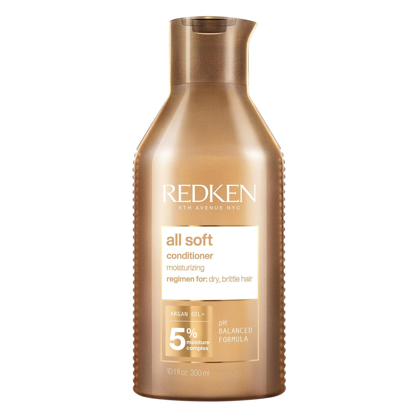 Redken All Soft Conditioner | With Argan Oil 33.8 Fl Oz (Pack of 1)