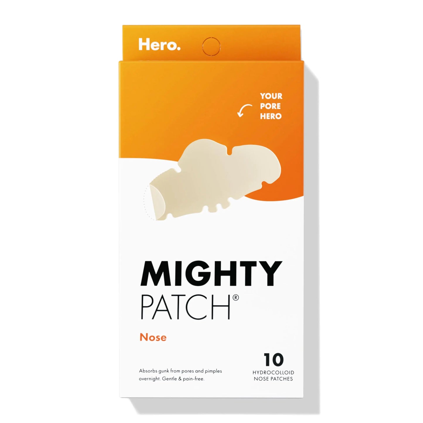 Mighty Patches for nose pores from Hero Cosmetics - 10 Count (Pack of 1)