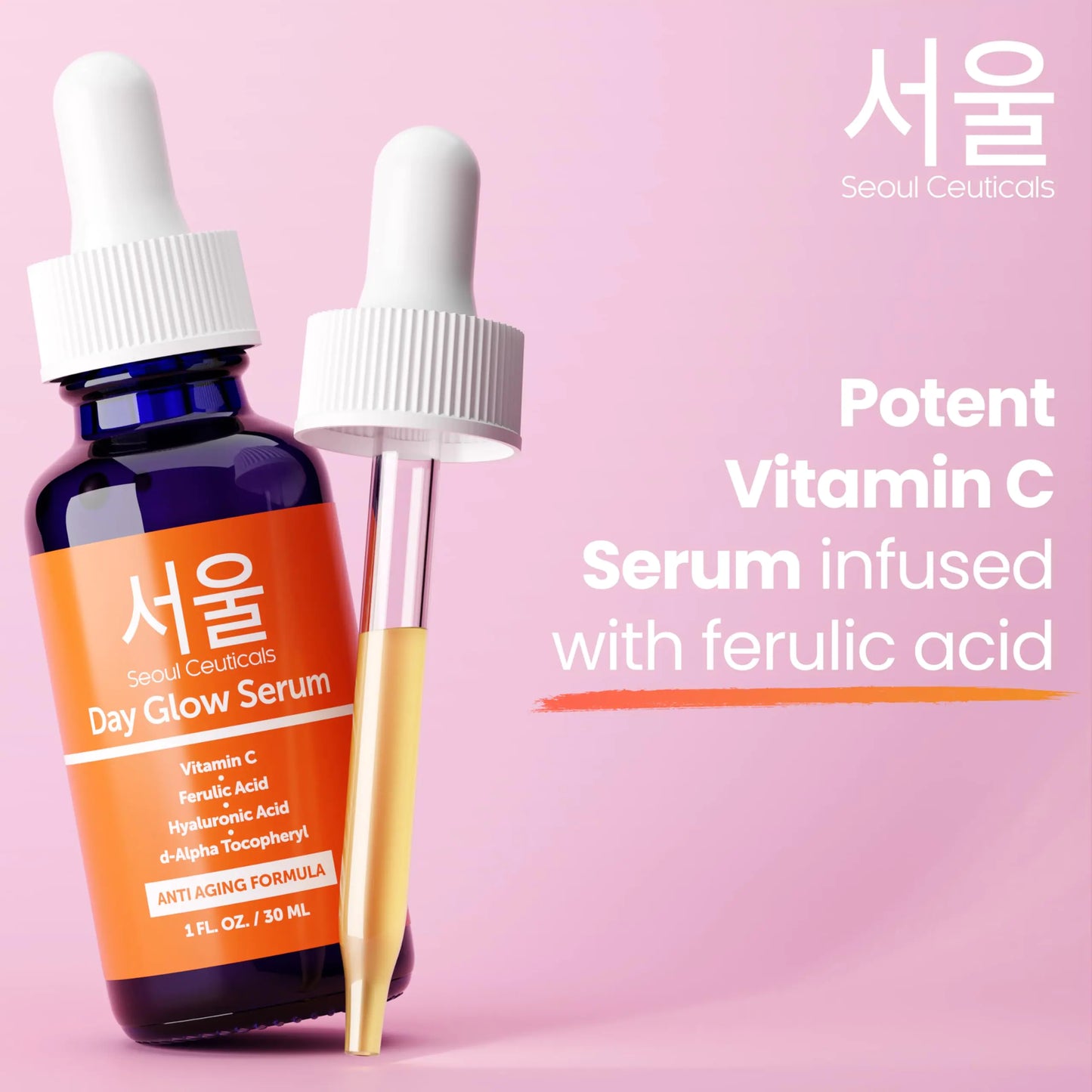 SeoulCeuticals Korean Skin Care 20% Vitamin C - 1 Fl Oz (Pack of 1)