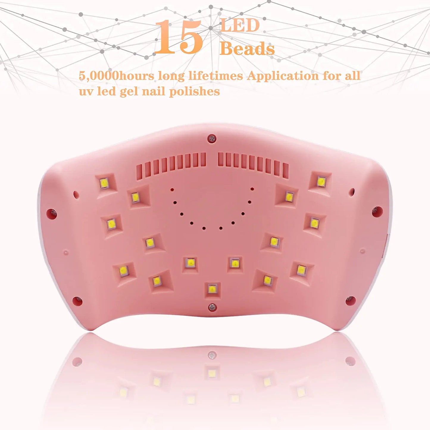 LKE UV LED Nail Lamp, Nail Dryer