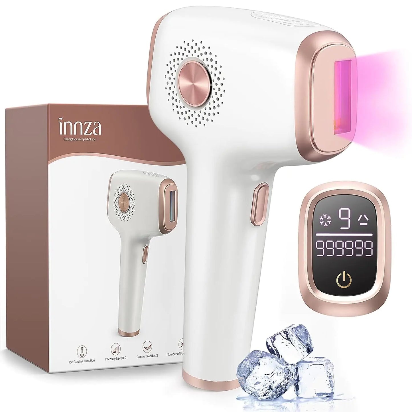 INNZA Laser Hair Removal with Ice Cooling