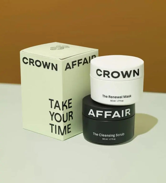 Crown Affair The Mini Treatment Duo - Scalp Scrub & Hair Masque