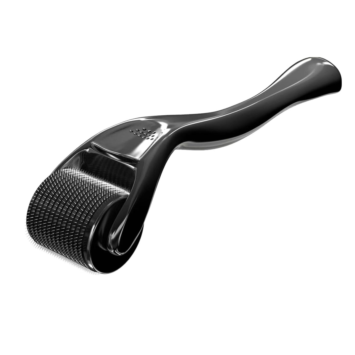 Micro Needling Roller Beard Roller 540 Stainless Steel Micro Needling Roller for Hair (Black)