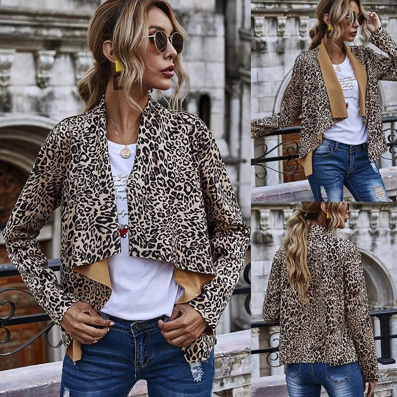 Leopard Print Indie Jacket