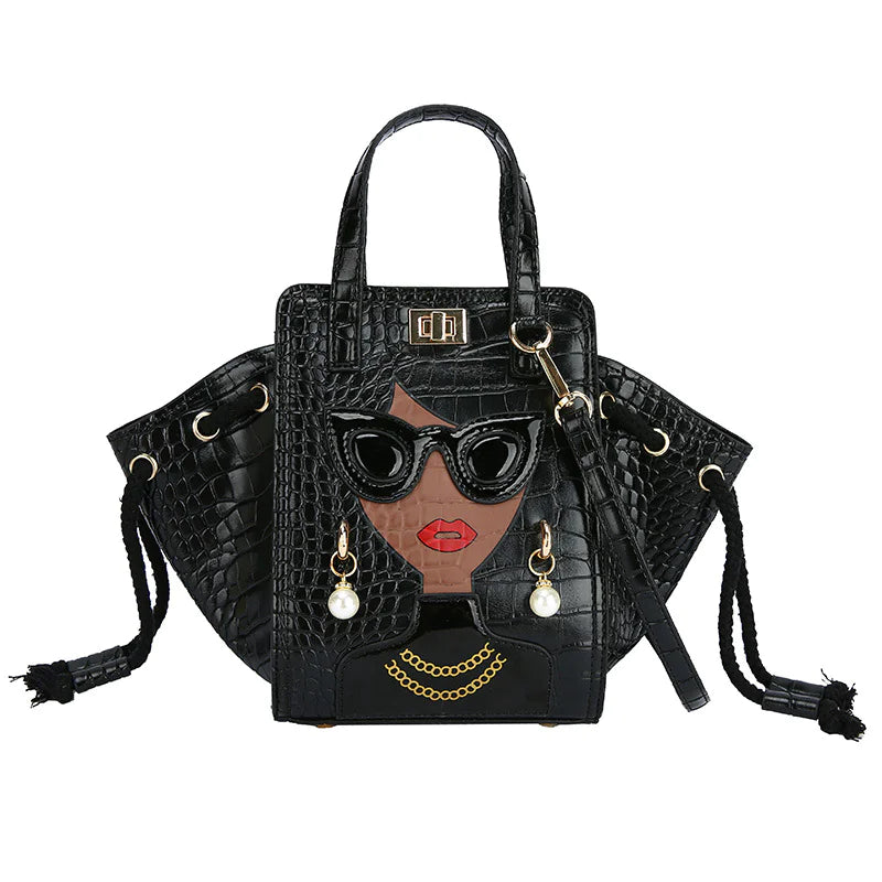 Glasses Beauty Diagonal HandBag