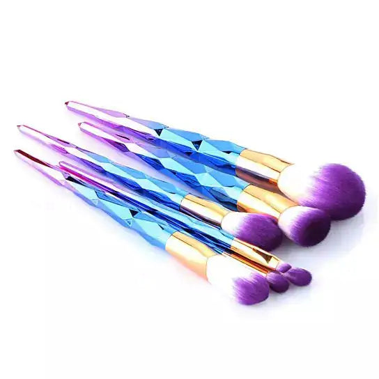 Unicorn Beauty Enhancer Cosmetic Brush Set Of 7