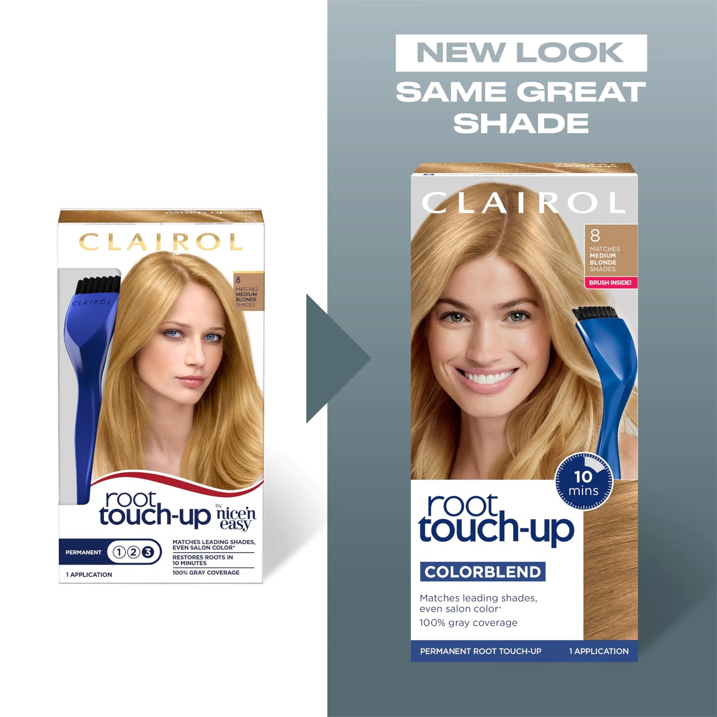 Clairol Root Touch-Up by Nice'n Easy Permanent Hair Dye, 4A Dark Ash Brown Hair Color, Pack of 1 1.1 Fl Oz (Pack of 1)