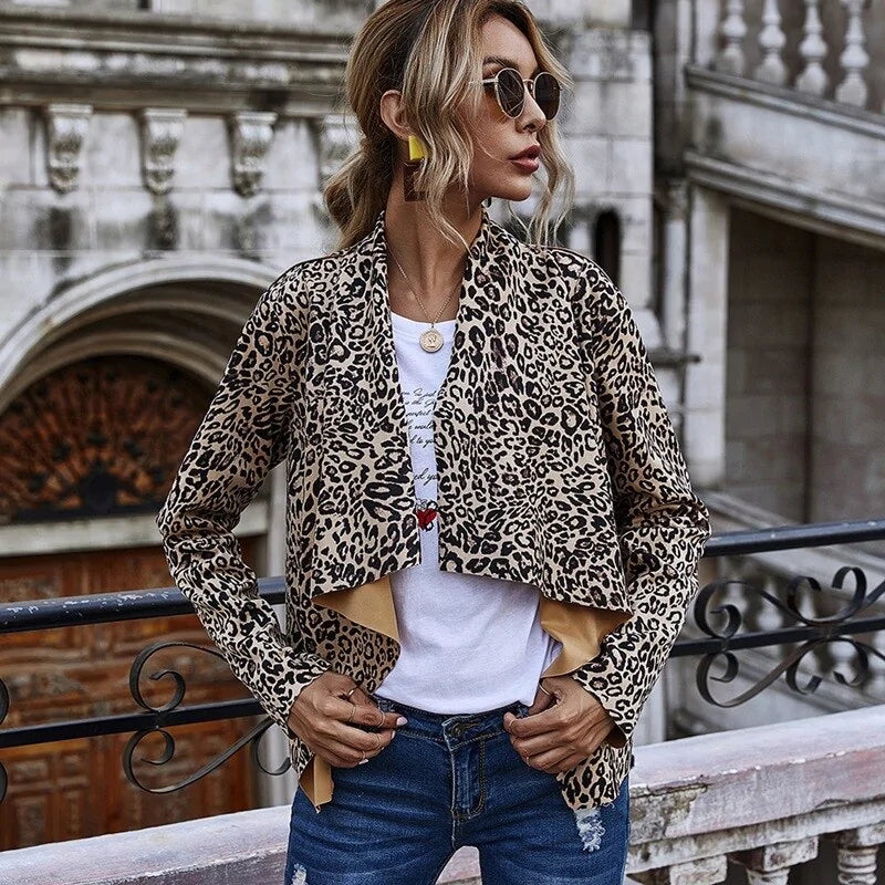 Leopard Print Indie Jacket