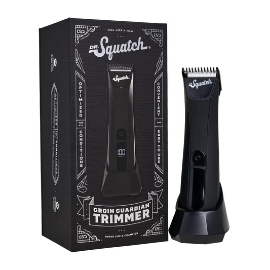 Dr. Squatch Groin Guardian Electric Trimmer with Squatch-Shield Technology™ Groin & Body Hair Trimmer